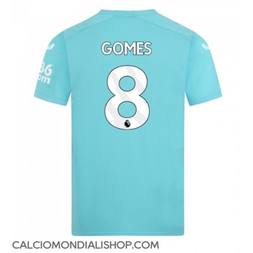 Maglie da calcio Wolves Joao Gomes #8 Terza Maglia 2023-24 Manica Corta